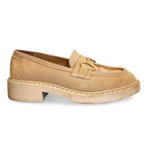 Tan Suede Loafers